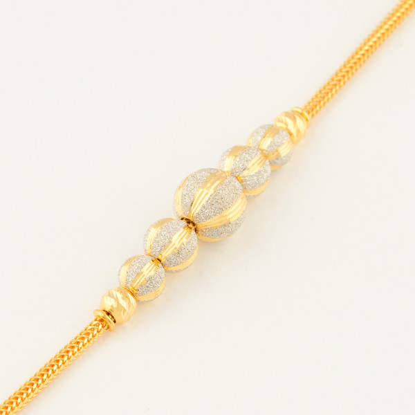 916/22K Gold Bracelet Boba Pandora Chrome PGJB182402